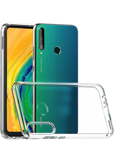 Huawei P40 Lite E Kılıf Zore Coss Kapak Renksiz