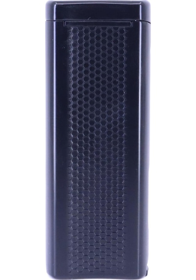 Parmida Hexagon Siyah Çift Torch Puro Çakmağı