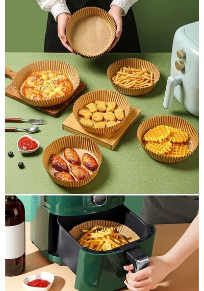 Heureux Fritöz Pişirme Kağıdı 50 Adet