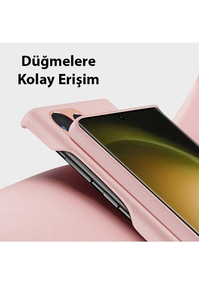 Dux Ducis Samsung Galaxy Uyumlu S23 Ultra Grit Series Pu Premium Kılıf