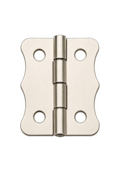 Nikel 100 Adet Papatya Menteşe Düz 40x30 Mm - Dekoratif Çerçeve Fener Sandık Kutu Menteşesi Sarı