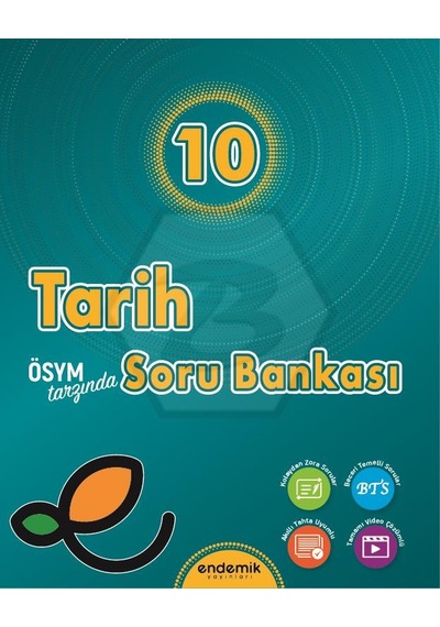Endemik 2026 10. Sınıf Tarih Soru Bankası Güncel Müfredat
