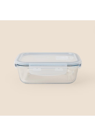 Kitchen Olea Cam Saklama Kabı - Şeffaf - 640 Ml Çok Renkli