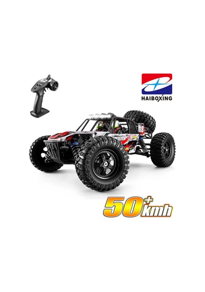 Haıboxıng Rc 1/12 905 Twister 50+ Km/h Sürat 4x4 Uzaktan Kumandalı Rc Model Araba Rtr Elektrikli 4wd Offroad Truck Kırmızı