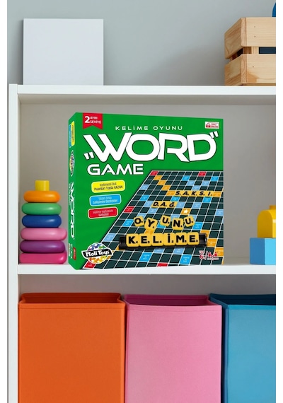 Moli Toys Word The Game Eğitici Ahşap Kelime Oyunu 0189