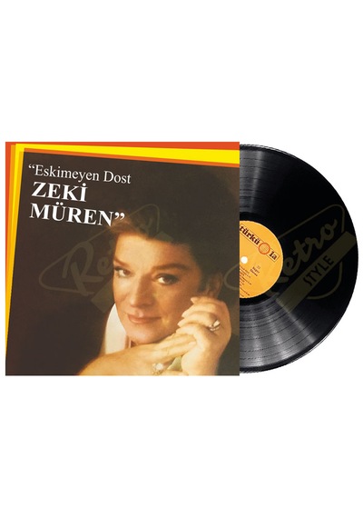 Zeki Müren - Eskimeyen Dost LP. Plak