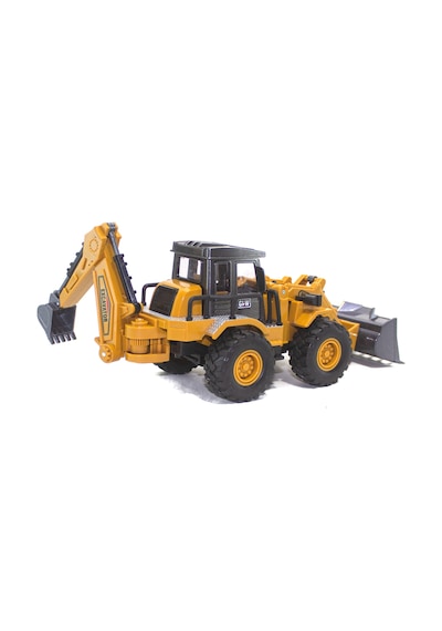 Metal Oyuncak İş Makinası Kepçe Sürtmeli 20 Cm