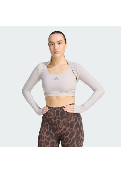 Adidas Primelift Essentials Workout Contour Kadın Bolero C-adıkd2217b30a00 Gri