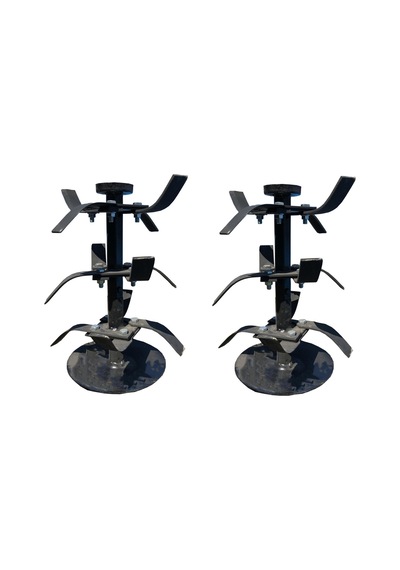 Taral 23m Çapa Makinası Komple Bıçak Takımı 28 Mm 24 Bıçaklı