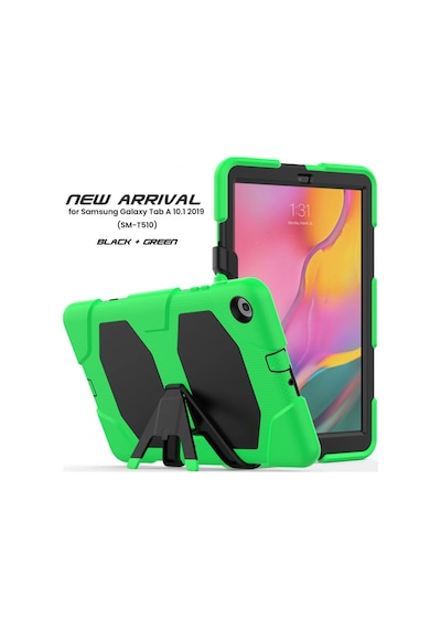 Newface - 100 - Samsung Galaxy T510 Tab A 10.1 Kılıf Griffin Tablet Kapak - Kmrsfres - - Yeşil