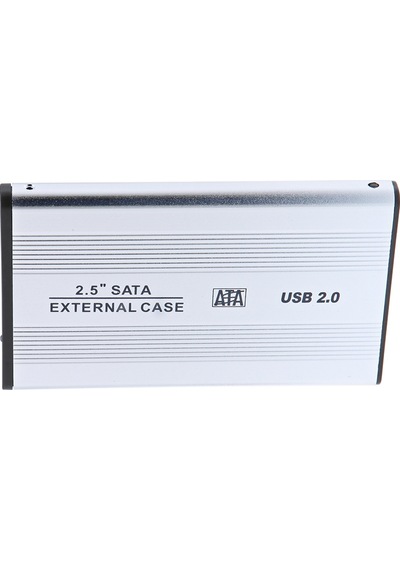 Harddisk Kutusu 2.5 İnç Sata Hdd Kutu Metal Kasa Harici Kutu