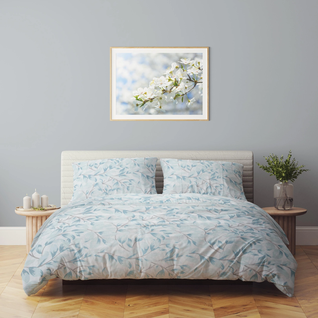 Cotton Collection Tek Kişilik Nevresim Takımı Grace Çok Renkli