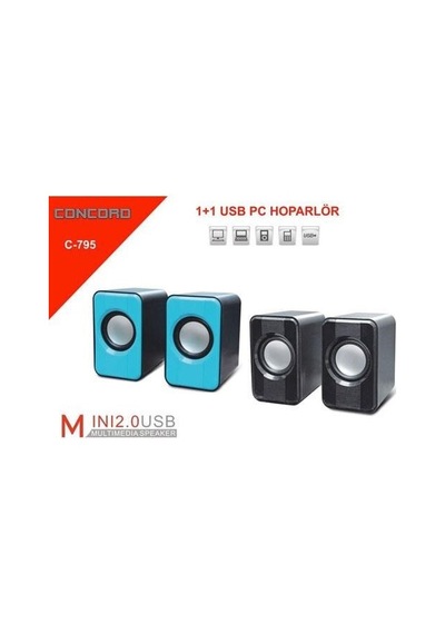 Concord C795 1+1 Pc Hoparlaör Pc Speaker