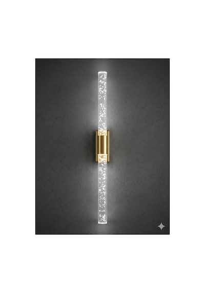 Bubblelight Large 51 Cm Modern Tasarım Led Aplik - Duvar Lambası - Gold - Elektrikli - Beyaz Led Gold Elektrikli