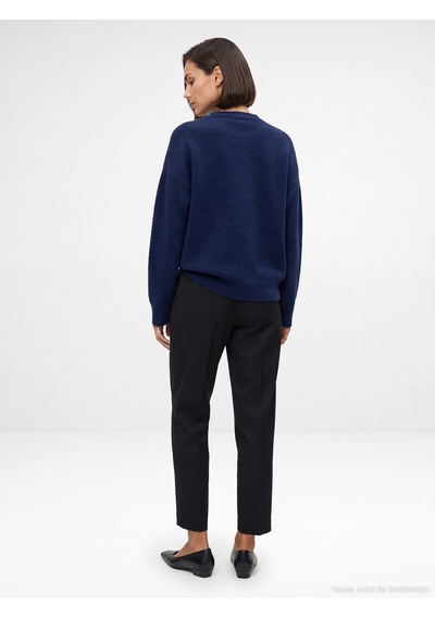 Dilvin 72812 Çift Kemerli Pantolon-siyah