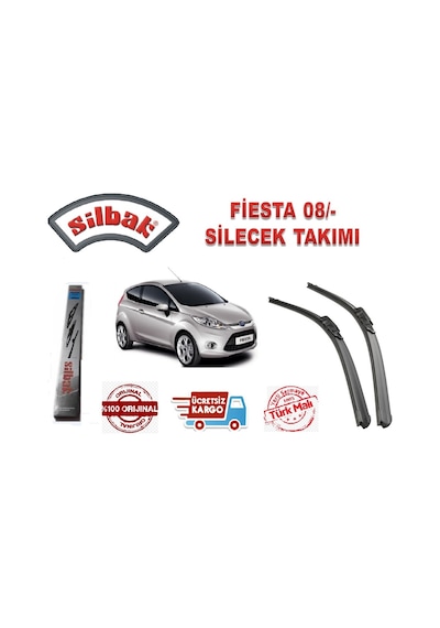Fordyokyok  Fiesta Silecek Süpürge Takimi Silbak 2008-2013