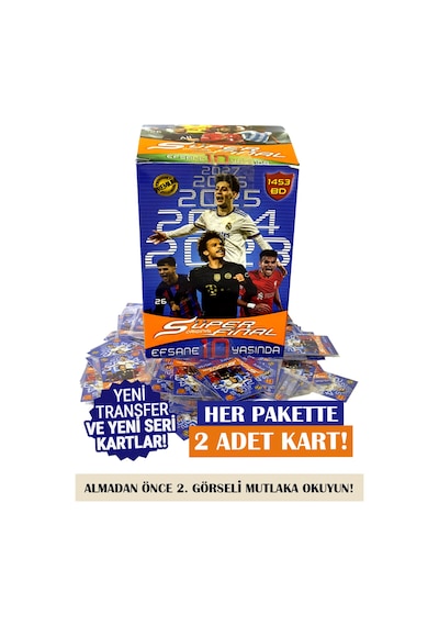Futbolcu Kartı Super Final 10.yıl Serisi