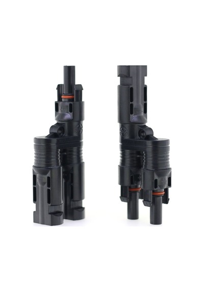 10 SET SOLAR KABLOSUZ 2'Lİ KONNEKTÖR  (ERKEK+ DİŞİ)
