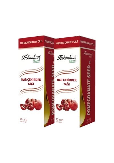 Hekimhan Bitkisel Nar Çekirdeği Yağı 2 x 20 ML