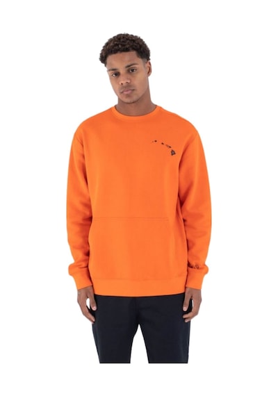 Hurley Hurley Good Kai Tiki Crew Erkek Sweatshirt 6656 Çok Renkli