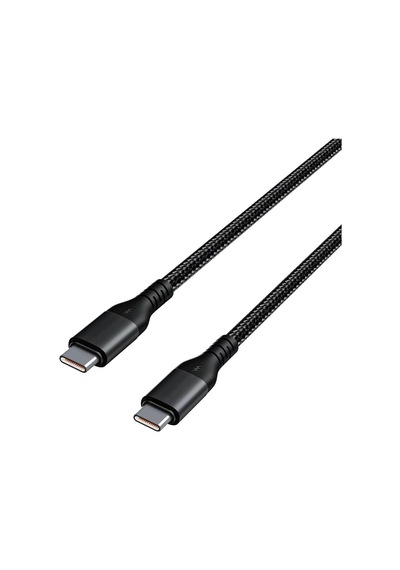 Samsung Galaxy M04/m14/m34/m54 5g İle Uyumlu 120w Örgülü Type-c Hızlı Şarj Kablosu, Siyah Azd237semr285