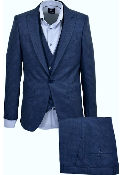 Erkek Hasır Silim Fit Takım Elbise Bgl-st03496 001