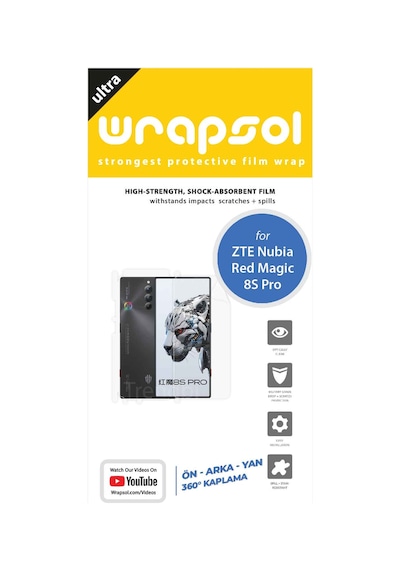 Zte Nubia Red Magic 8s Pro Full Body 360 Derece Film