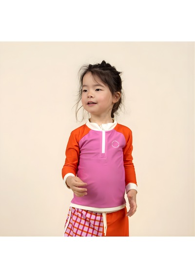 Kietla Uv Korumalı Uzun Kollu Tişört Mayo Pink Red Pembe