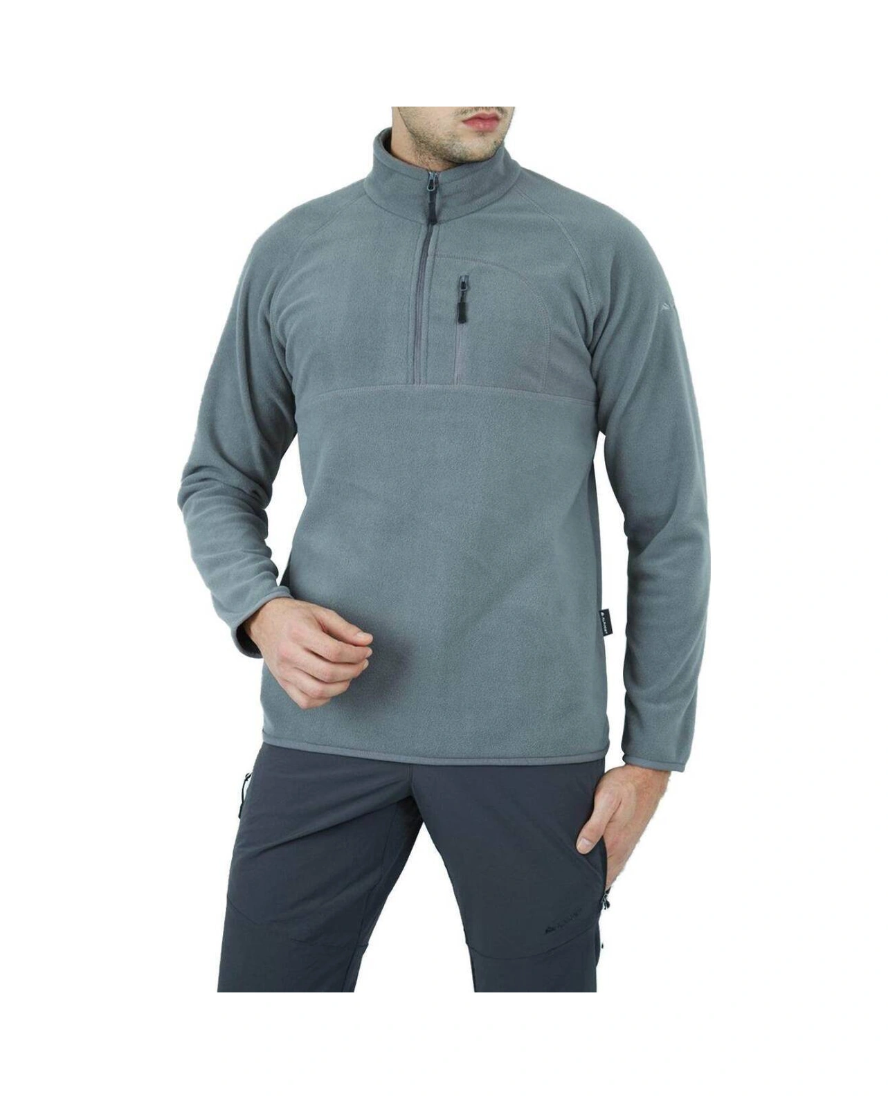 Alpinist Gamma Yarım Fermuarlı Erkek Polar 600508-gr Gri
