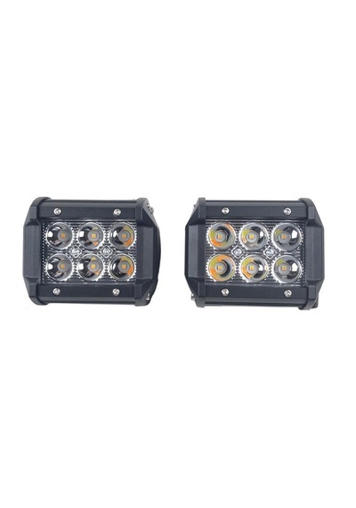 Sis Lambası 6Led Dual Color 18W Takım Lass280