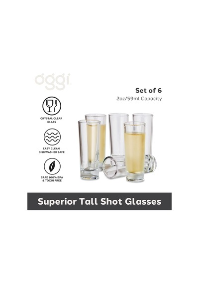 Shot Bardakları, S/6 Uzun, Şeffaf