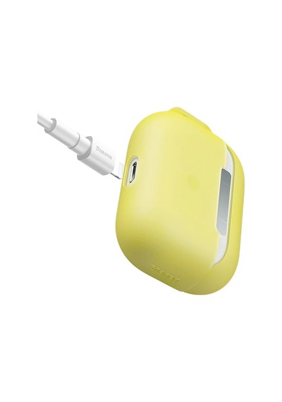 Baseus Let''s Go Jelly Lanyard Airpods Uyumlu Pro Silica Gel Koruma Kılıfı- 5775 Sarı