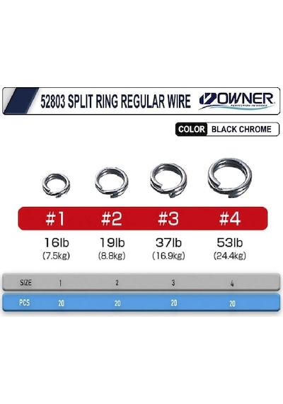 Owner 52803 Sprit Ring Regular Wire Halka No:1 - Standart