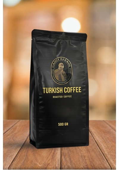 Cahit Efendi Türk Kahvesi Özel Seri Kraft Ambalajında 500 G