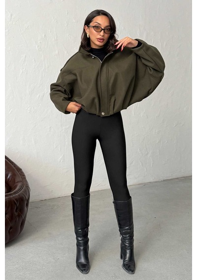 Verymoda Kaşe Mont F2047 Haki