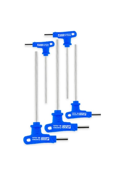 Fixio T Saplı Iki Uçlu Alyan Anahtar Takımı 5 Parça / Fh6105
