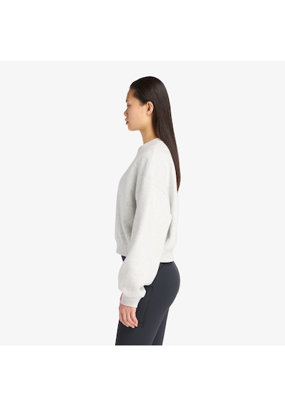 New Balance Linear Heritage Fleece Kadın Gri Sweatshirt Wt61935ı-ahh Gri