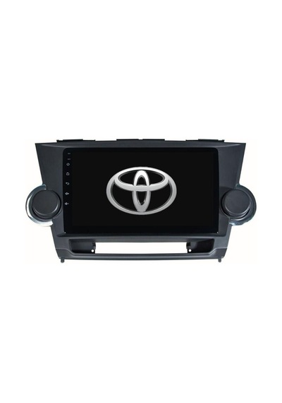 Toyota Highlander Android Multimedya Sistemi 4-64 Cadence R18 2007-2013 Ön Kayıt Kamera 9"