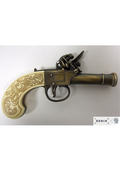 Denix England Mini Pistol 18th 17cm Koleksiyon Obje