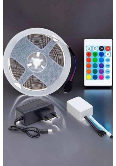 Led Işık 5 Metre Şerit Led Rgb Işıklı 53337435