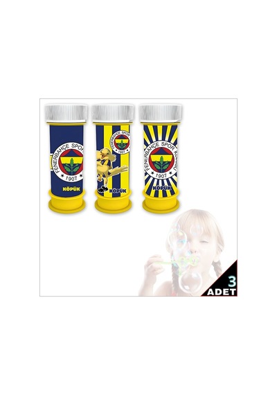 Fenerbahçe Köpük Baloncuk - 3 Adet