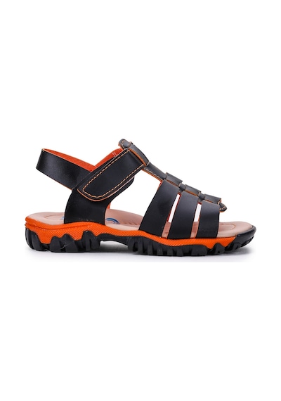Kiko Kids Erkek Çocuk Sandalet Arz 2358 Siyah