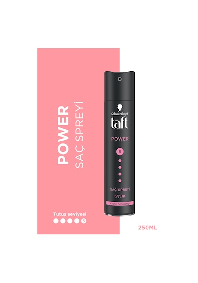 Taft Power Kaşmir Dokunuşu Mega Güçlü Saç Spreyi 250 ML