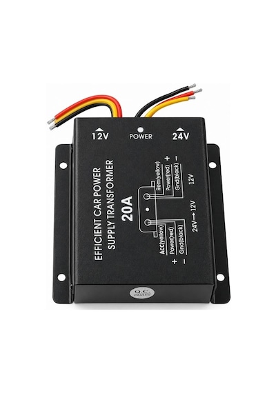 20a 24v 12v Araba Güç Kaynağı Transformatör Adaptör Kamyon & Otobüs İçin