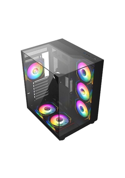 Ramtech SUPAPLEX R5-5500 16 GB 512 GB M2 SSD 8 GB RX580 Free Dos Masaüstü Oyuncu Bilgisayarı