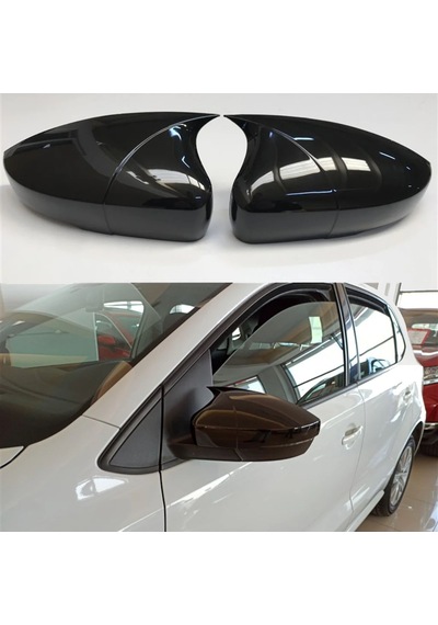 Volkswagen Polo Yarasa Ayna Kapağı Batman Pianoblack Parlak Siyah
