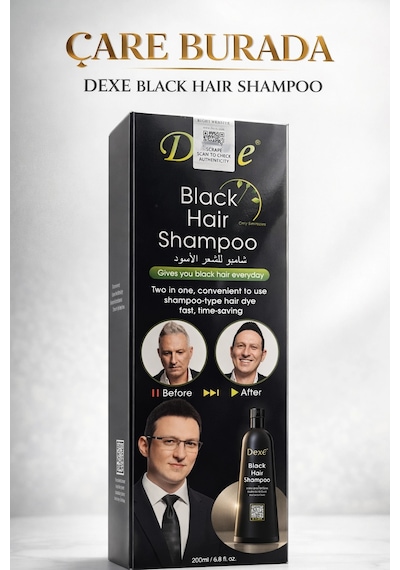 Dexe Siyah Şampuan 200 ML