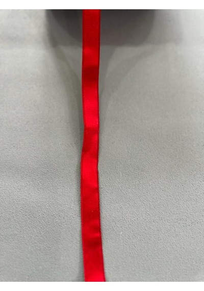 1.5 Cm Askı Lastiği 5 Metre Kırmızı