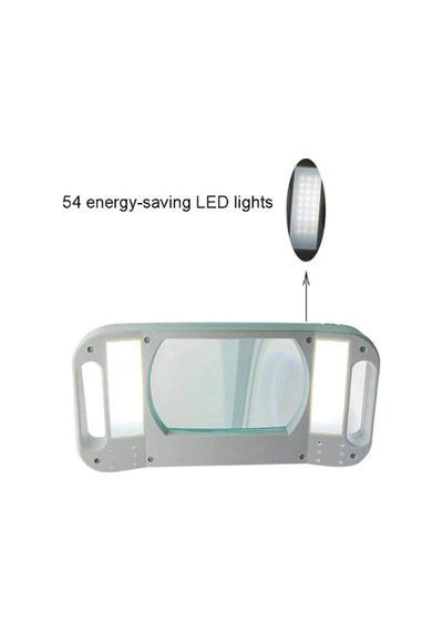 5x 10x Büyüteç Led Işıklı Süper Parlak Enerji Tasarruflu Masa Lambası Lt861
