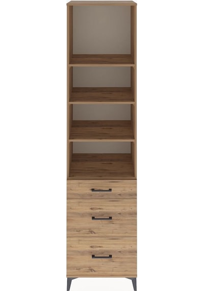 Hyperion Dolap 4 Raflı 3 Çekmeceli 60x44x243 Çam-çam Çam Hyperion Dolap 4 Raflı 3 Çekmeceli 60x44x243 Çam-çam Çam